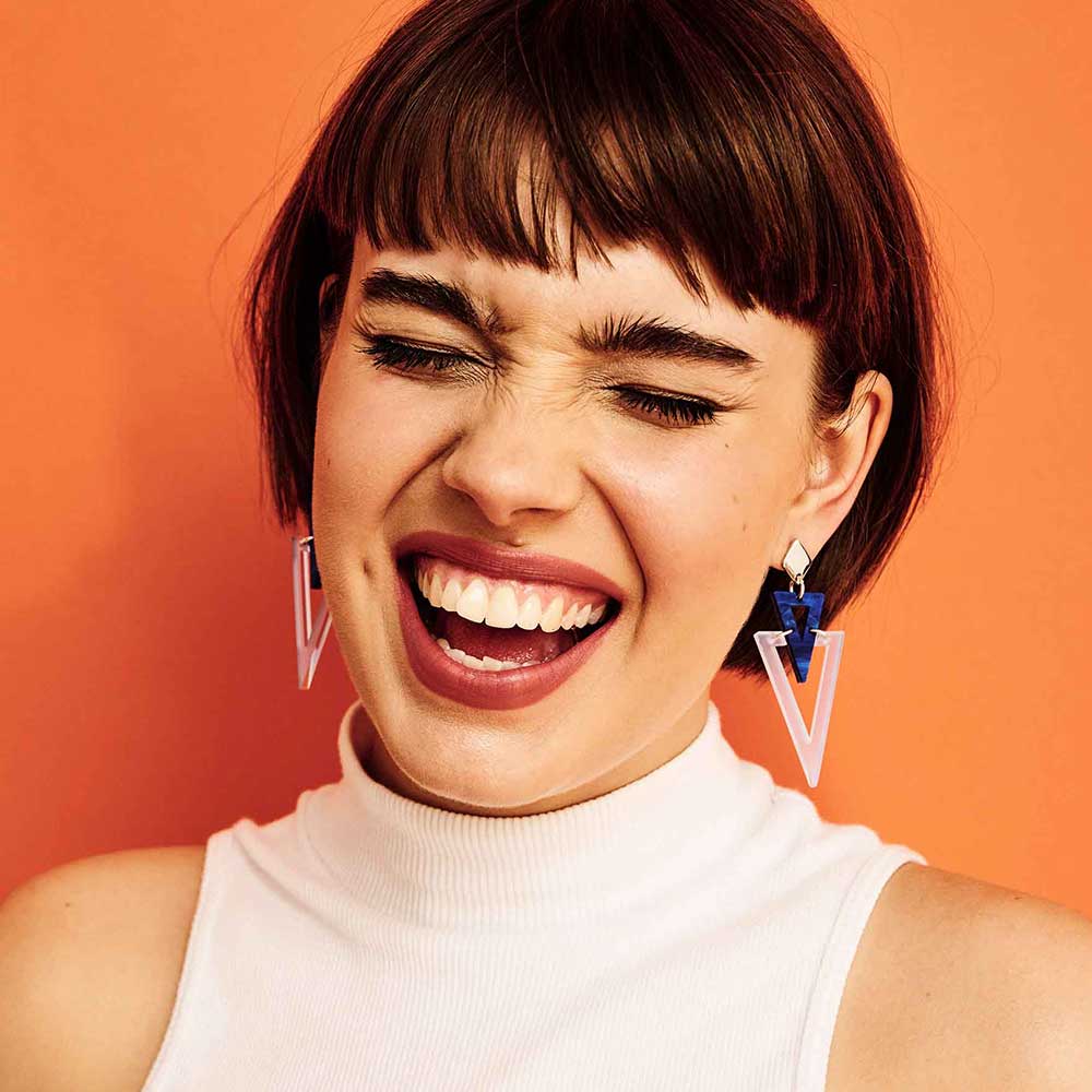 Toolally Arrows Earrings Blue