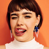 Toolally Arrows Earrings Blue