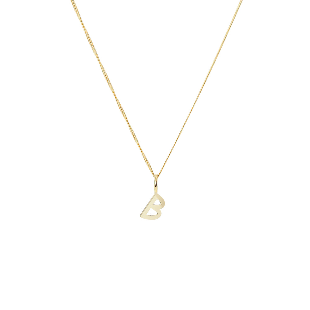 Alphabet Necklace - Gold