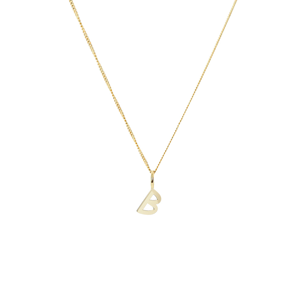 Alphabet Necklace - Gold Vermeil