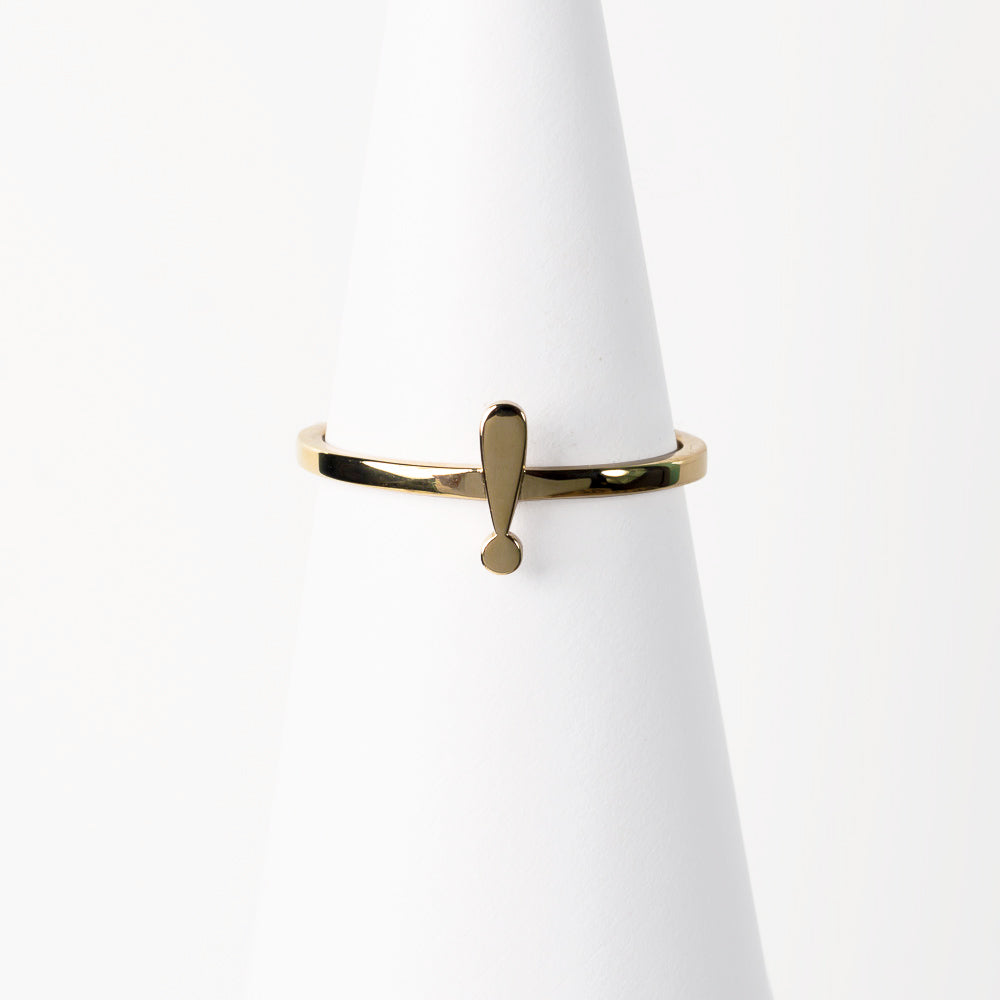 Punctuation Statcker Ring - Toolally - Gold