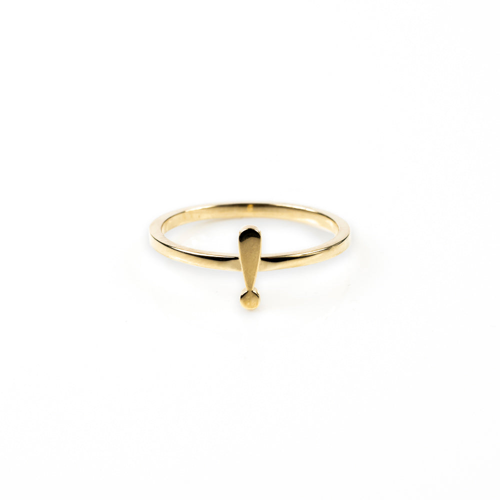 Punctuation Statcker Ring - Toolally - Gold