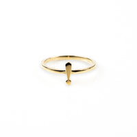 Punctuation Statcker Ring - Toolally - Gold