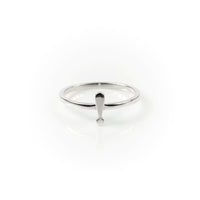 Toolally Punctuation Ring Silver - !