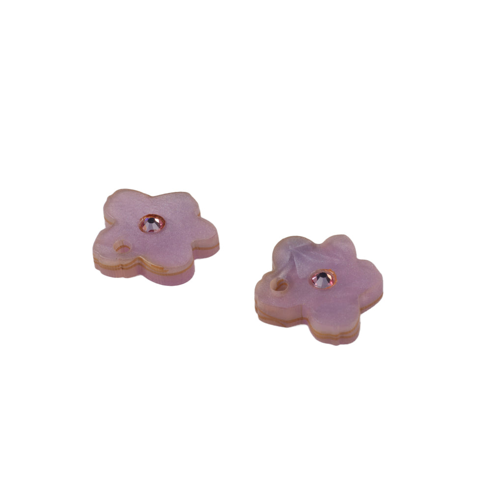 Forget Me Not Charm - Lilac