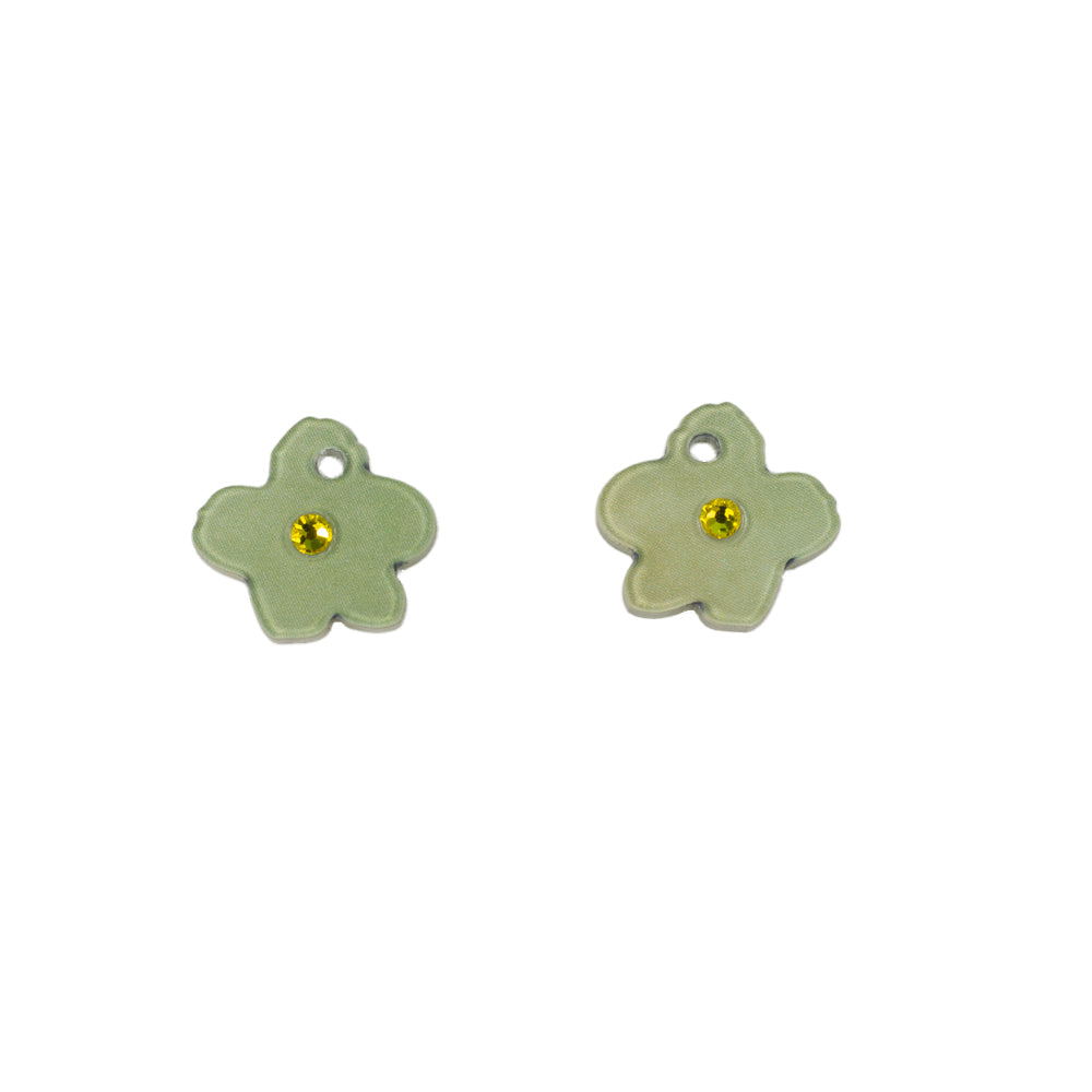 Forget Me Not Charm - Jade