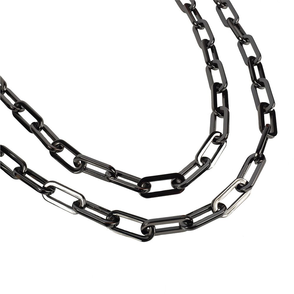 Toolally Chain Gunmetal Silver