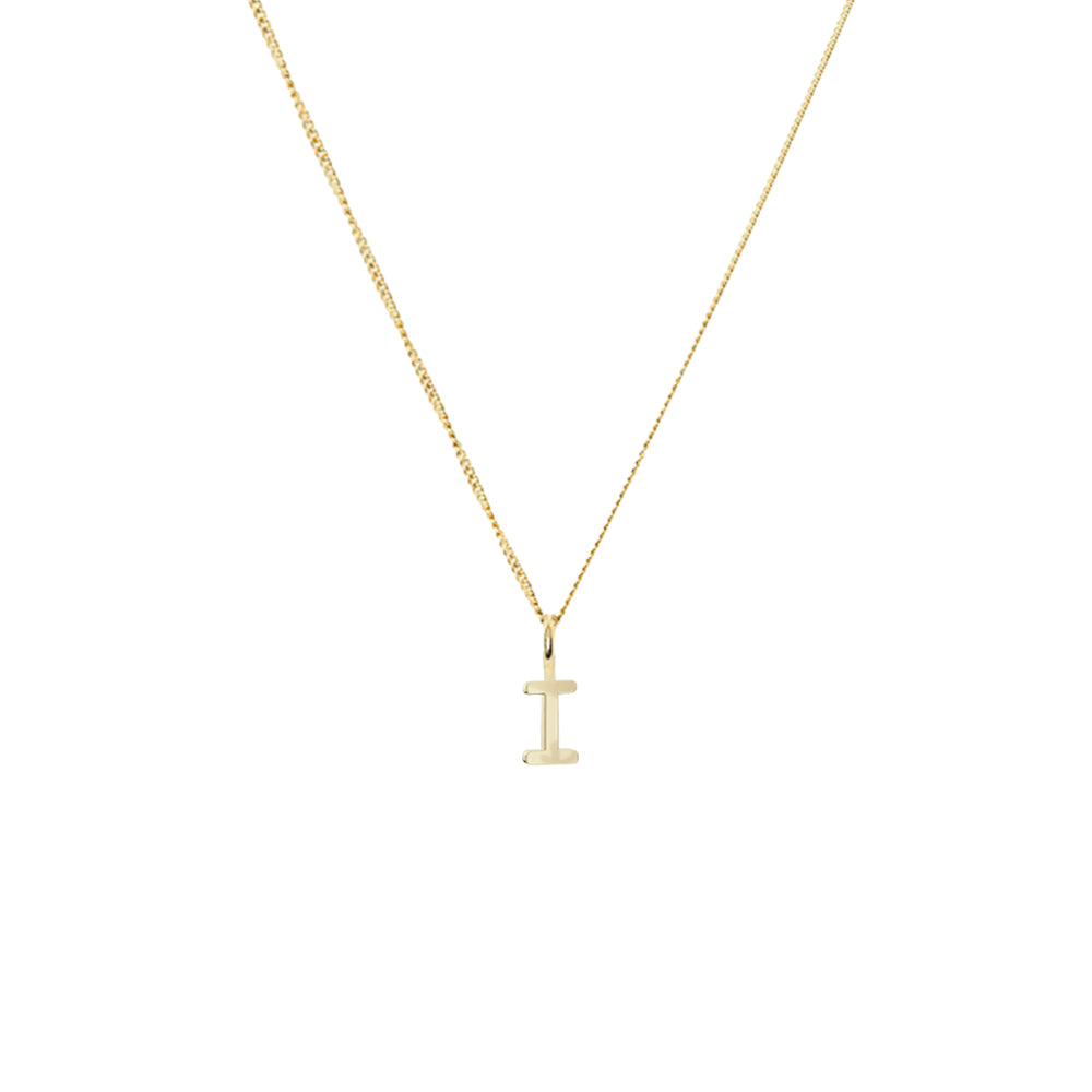 Alphabet Necklace - Gold