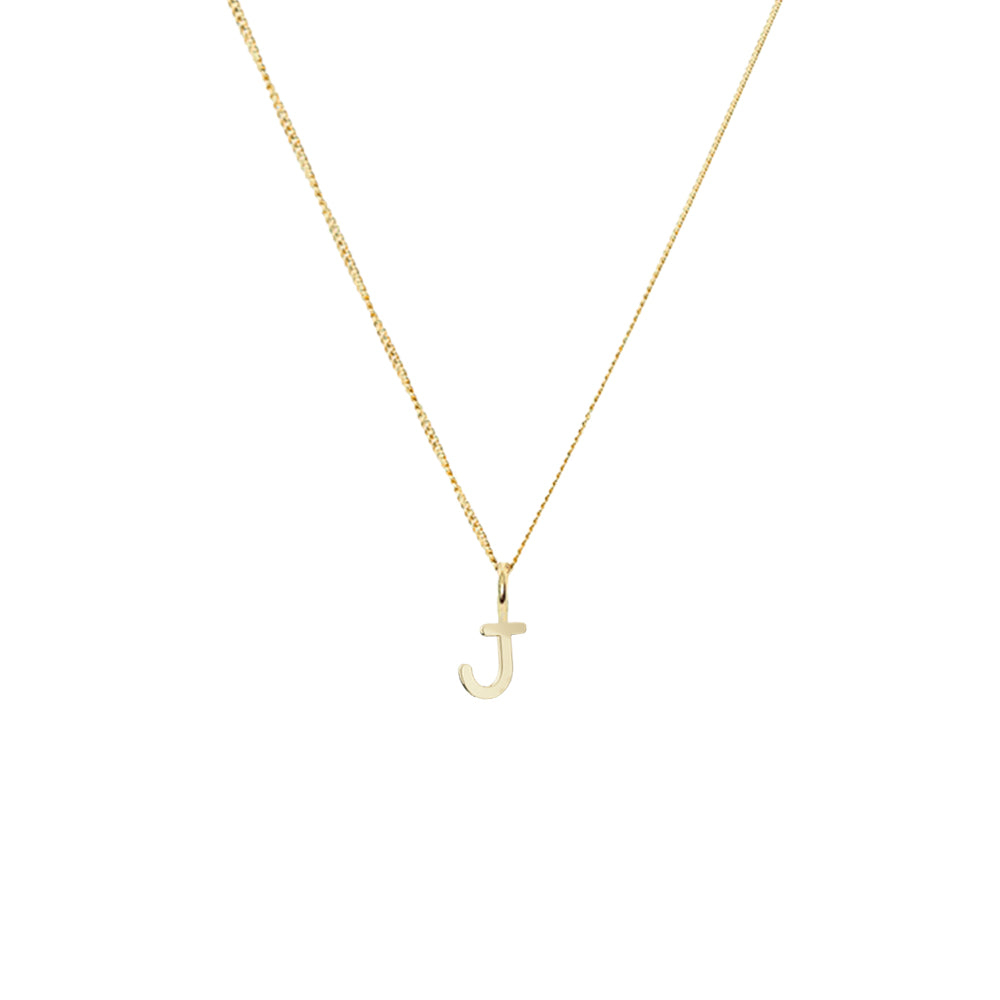 Alphabet Necklace - Gold