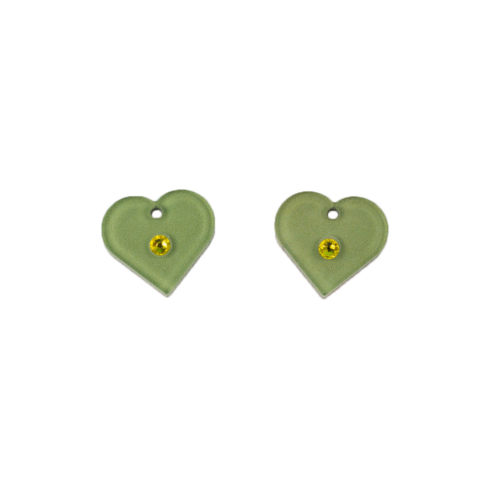 Toolally Hearts Charm Jade