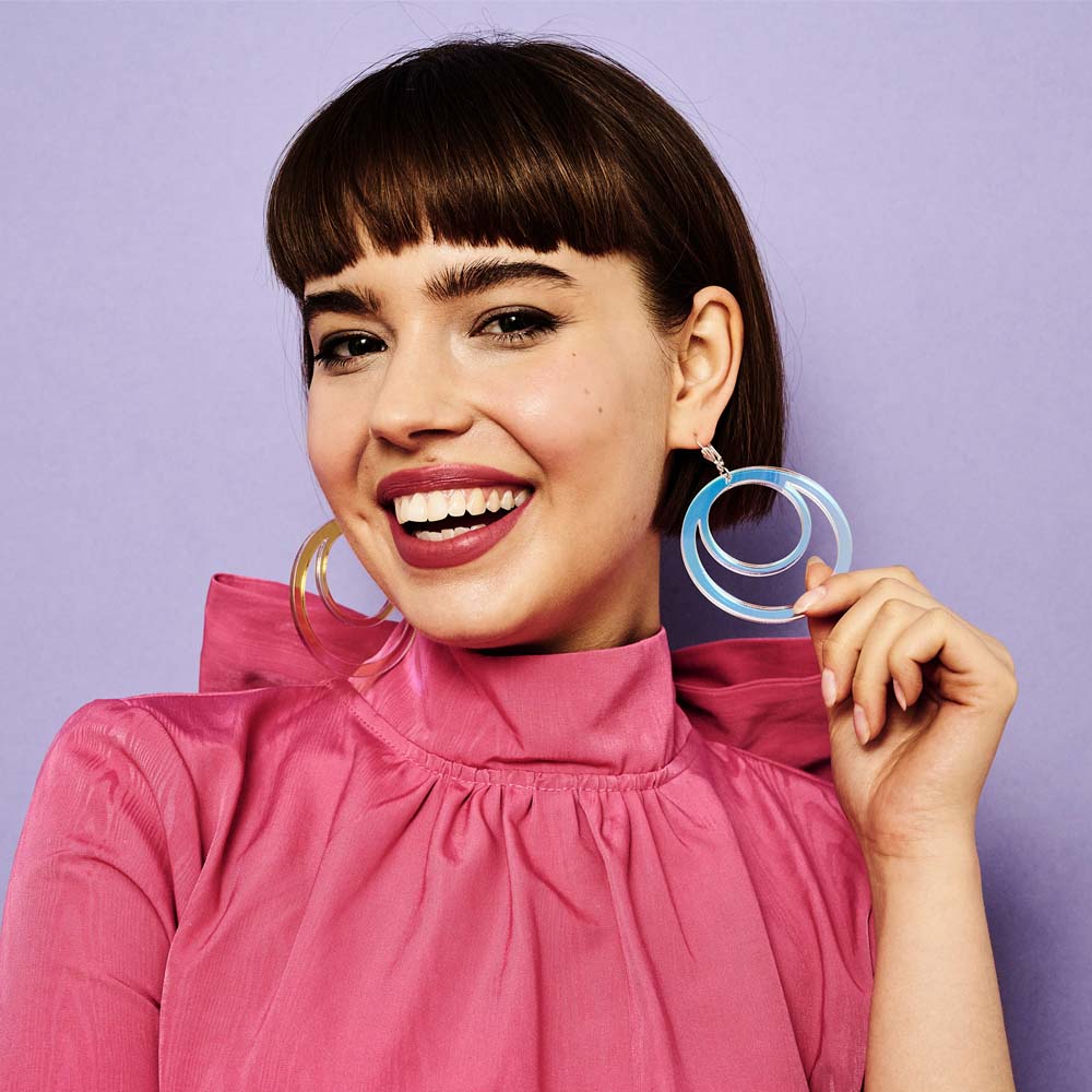 Toolally LBD Hoops Iridescent