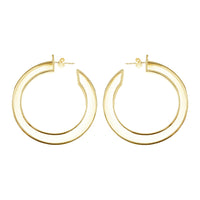 Large Gold Double Hoops - Toolally Earrings