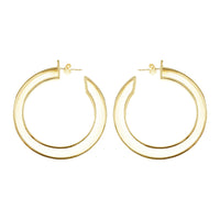 Large Gold Double Hoops - Toolally Earrings