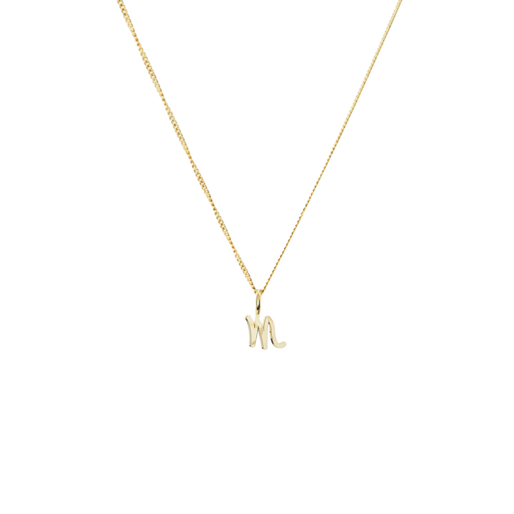 Alphabet Necklace - Gold