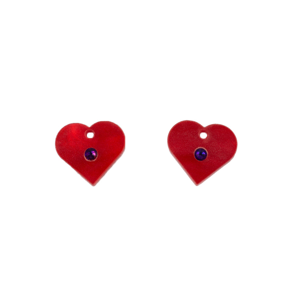 Toolally Heart Charm Red