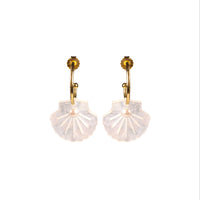 Toolally Shell Hoop Earrings Mother of Pearl