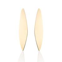 Toolally - Mags Walker - Gold Vermeil Acacia earrings