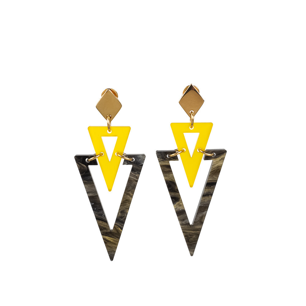 Toolally Arrows Inky Black and Yellow