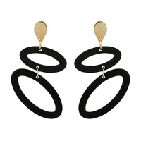 Toolally Ellipses - Black & Gold