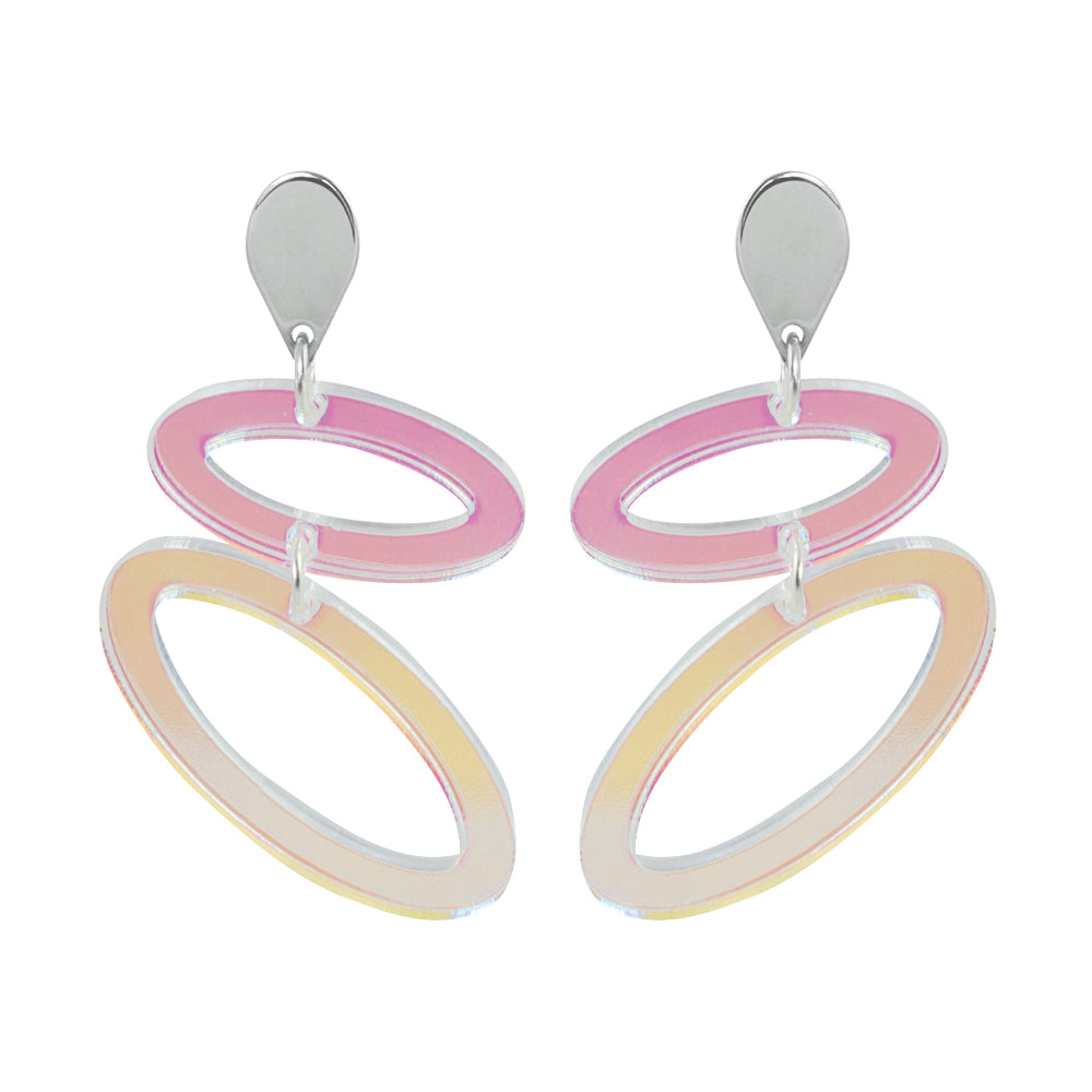 Toolally Ellipses Iridescent & Silver