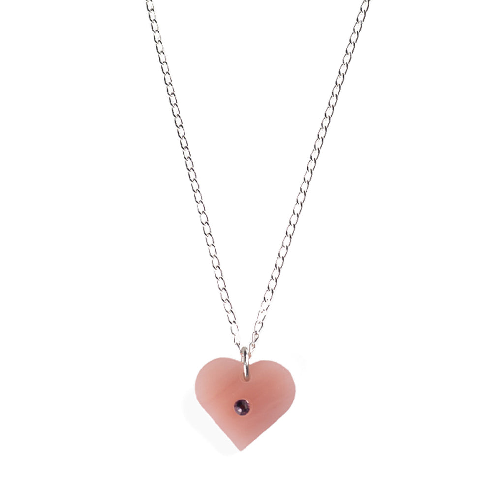 Toolally heart pendant necklace