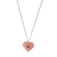 Toolally heart pendant necklace
