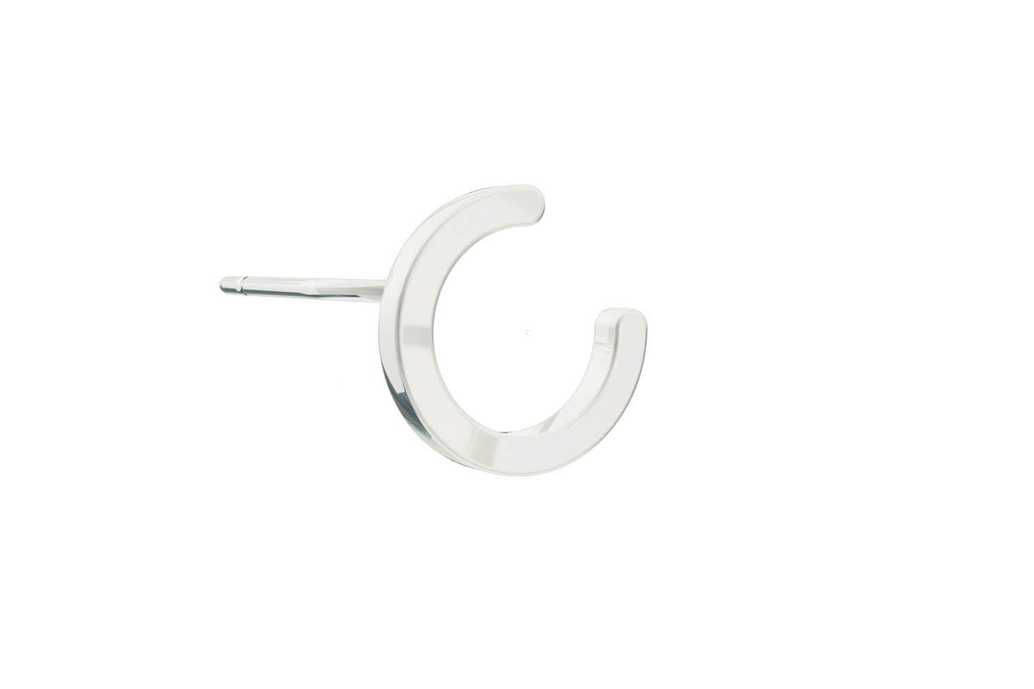 Alphabet Stud - Sterling Silver