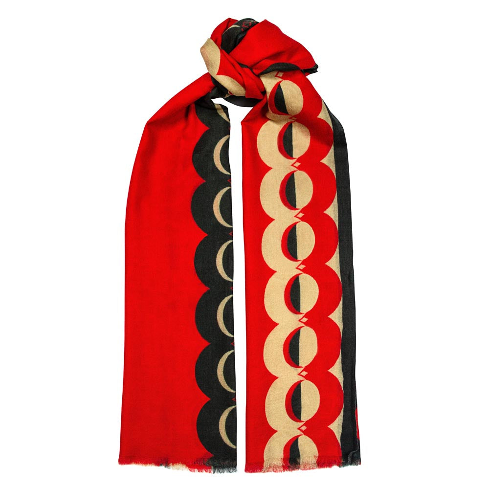 Toolally_Crescent_Orbs_Scarf_Red