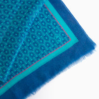 Toolally_Houndstooth_Scarf_Cobalt_Flatlay