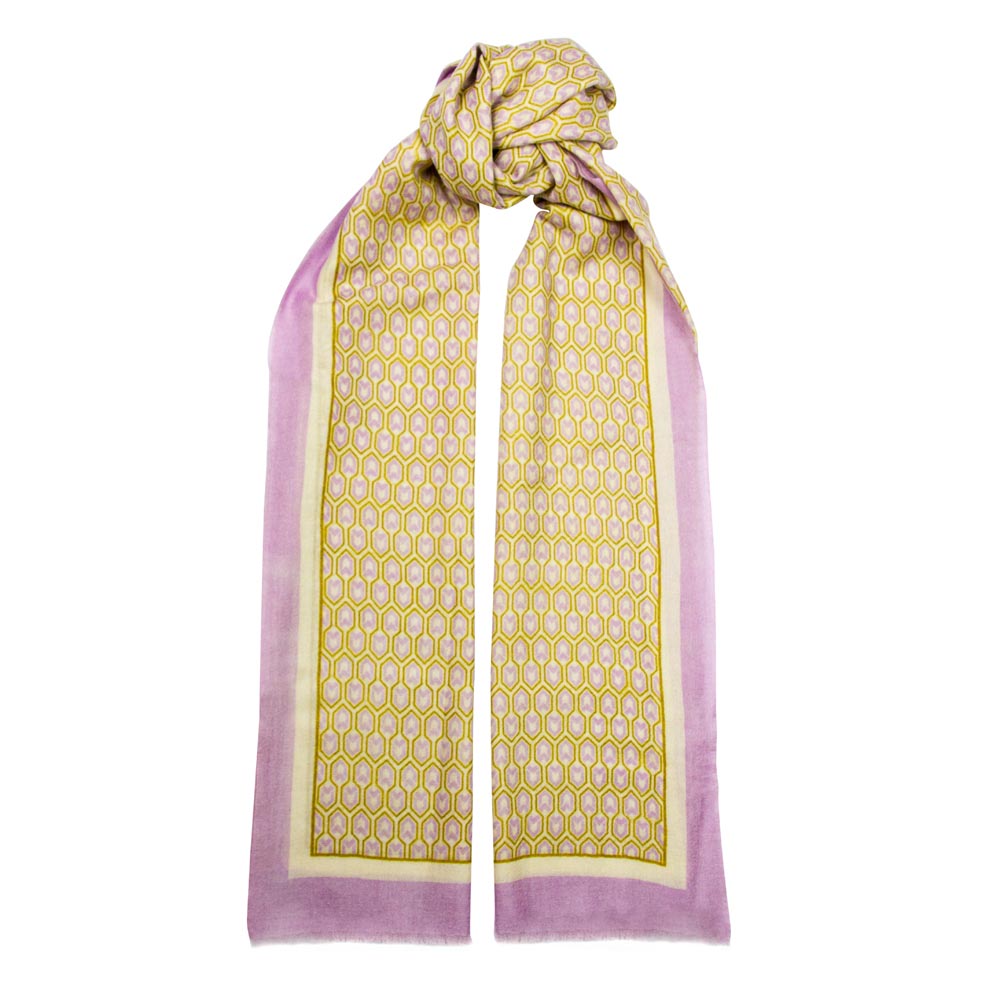 Toolally_Houndstooth_Scarf_Lilac