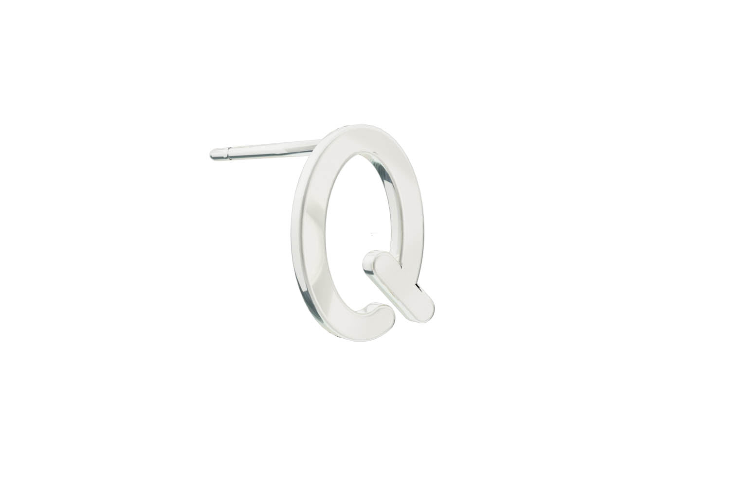 Alphabet Stud - Sterling Silver