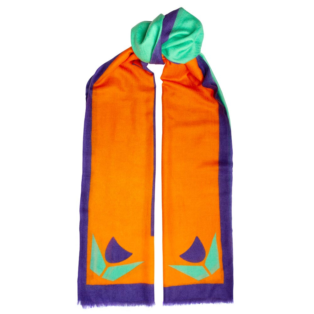 Toolally_Tulip_Scarf_Orange