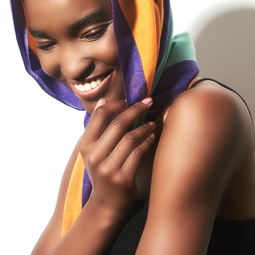 Toolally_Tulip_Scarf_Orange_Lifestyle