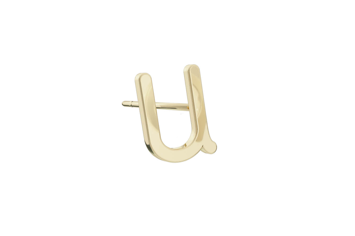 Alphabet Stud - 9 Ct Gold