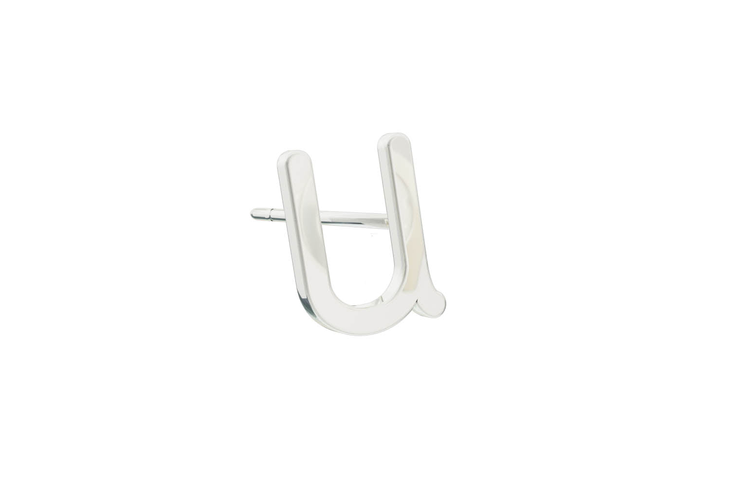 Alphabet Stud - Sterling Silver