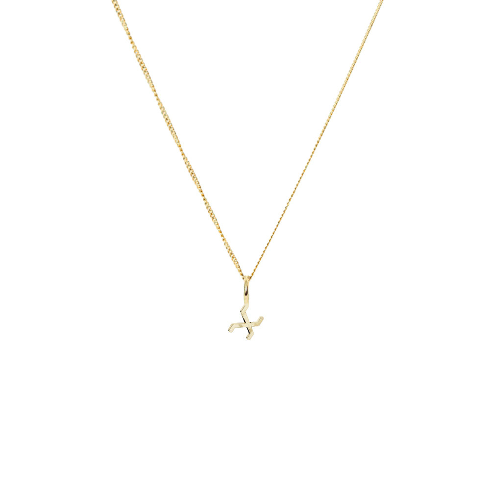 Alphabet Necklace - Gold